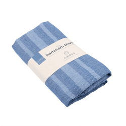 Hamman Towel Vibe Stripes blue / Oxious